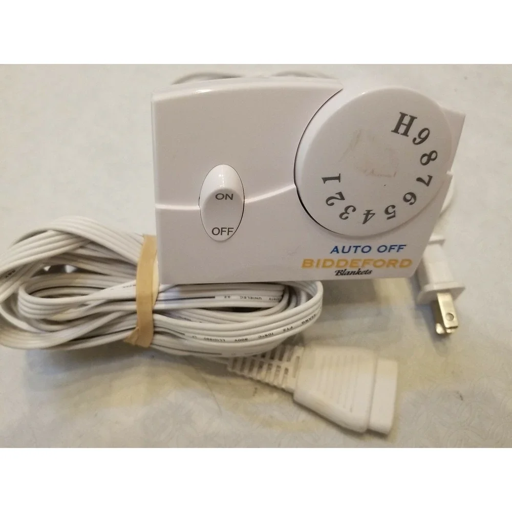 Biddeford (Model TC11BA) 4-Prong Electric Blanket Temp Control Power Cord. A6